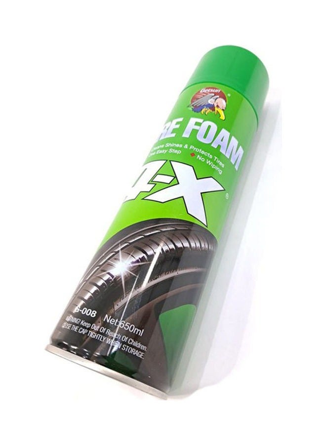 GETSUN 4-X Car Cleans and Shines Tire Foam 650ml-Combo Pack - Image 3