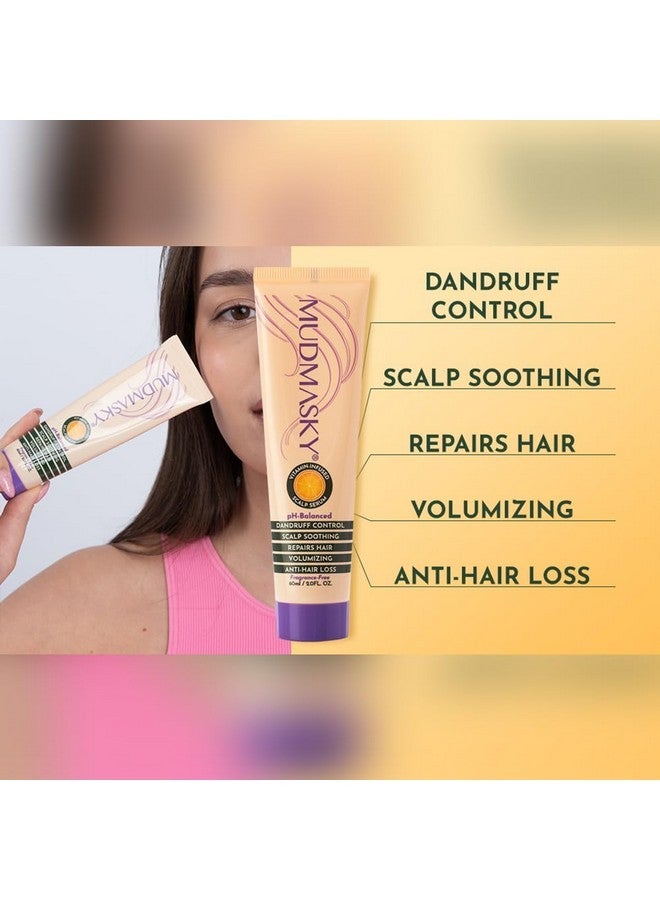 Mudmasky Scalp Serum 60ml/2.0 FL OZ - Vitamin-Infused Hair Serum, Strengthens and Thickens Hair from Root, Repairs Chemical Damage, Anti-Hair Loss, Moisturizes Scalp, Suitable for All Hair Types - Image 2