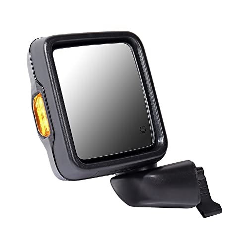 Astra Depot Replacement for 2018-2024 Jeep Wrangler JL 2020-2023 Gladiator Passenger Electric Heating Signal Light Side Mirror CH1321450 68281890AE - Image 1