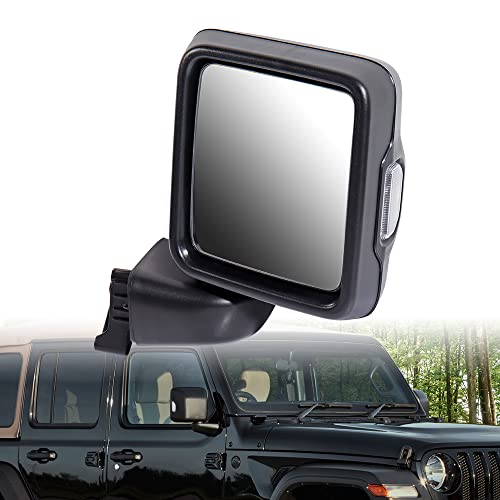 Astra Depot Replacement for 2018-2024 Jeep Wrangler JL 2020-2023 Gladiator Passenger Electric Heating Signal Light Side Mirror CH1321450 68281890AE - Image 3
