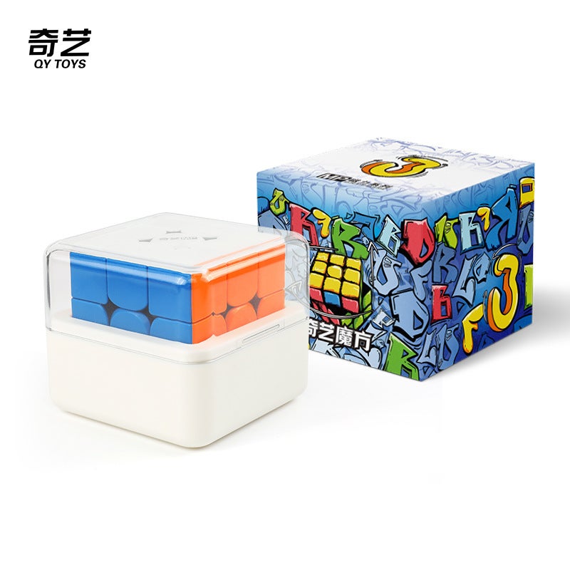 New Qiyi Mp Magnetic Force Second-Order Fourth-Order Fifth-Order Pyramid Rubik'S Cube Racing Speed Smooth Magnetic Force 2345-Order Rubik'S Cube - Image 1