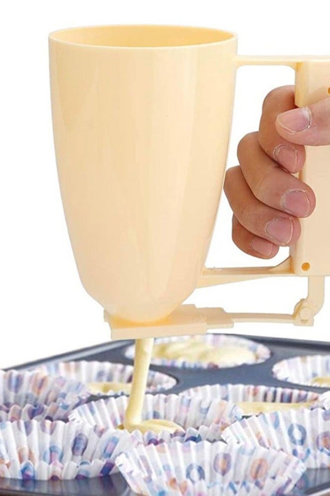 Kitchen Handheld Multifunction Pancake Batter Funnel Dispenser Funnel Cupcake Dispenser for Commercial and Home Use Bakeware Maker - Image 1
