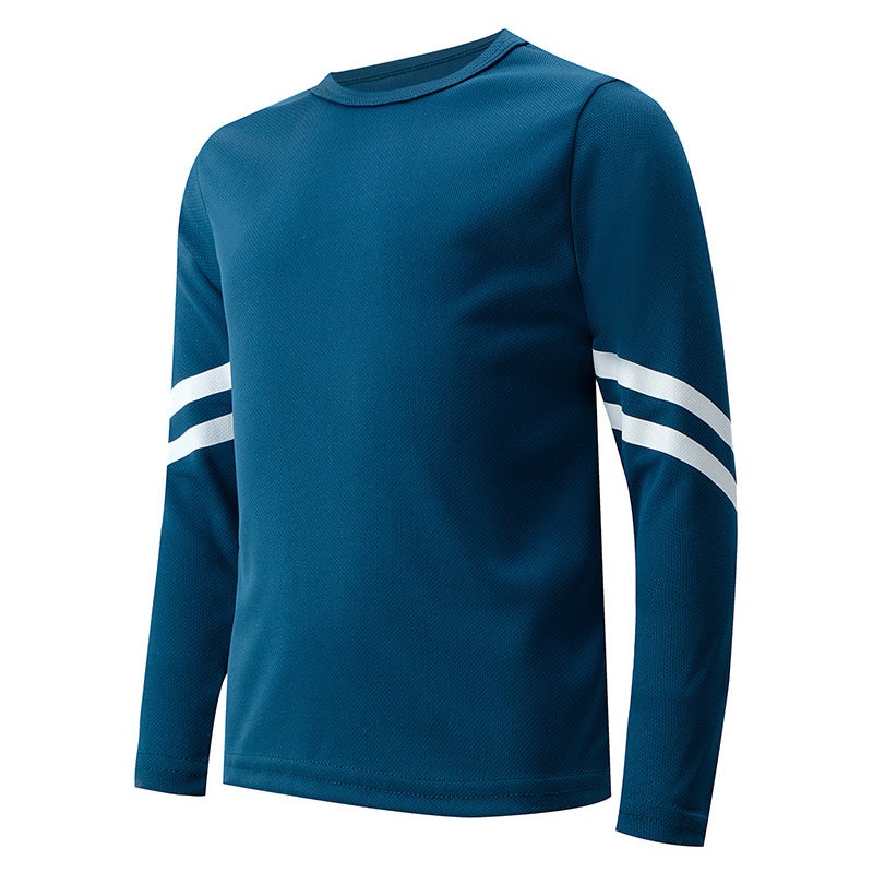 Overseas Children'S Long-Sleeved T-Shirt Boys Sports Casual Top Girls Fashion All-Match Base Long - Image 1