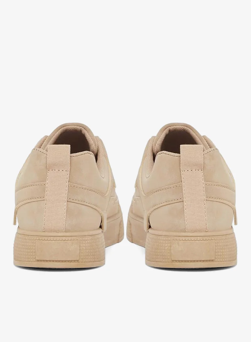 Styli Active Suede Courtroom Lace Up Sneakers