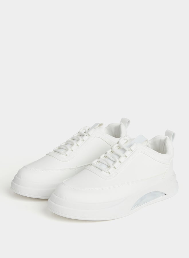 Styli Styli Pull Tab Detail Lace-Up Sneakers  - Image 2