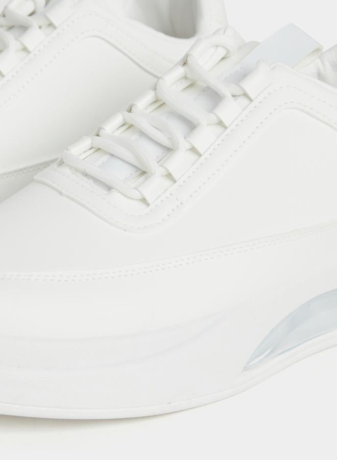 Styli Styli Pull Tab Detail Lace-Up Sneakers  - Image 3