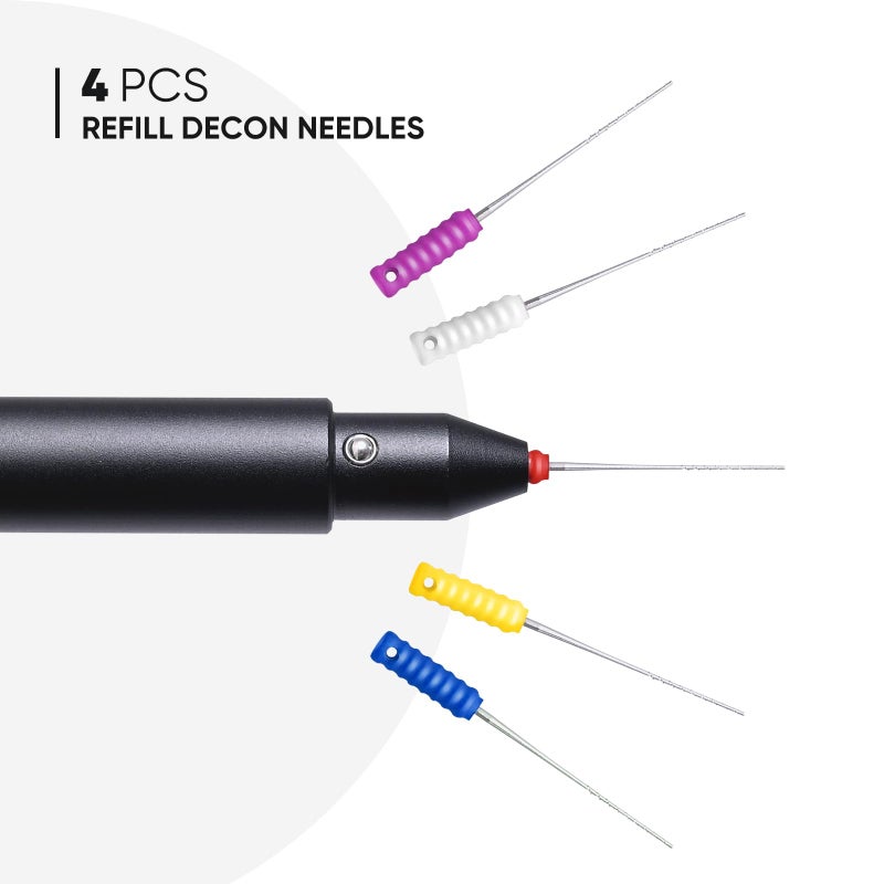 FOSHIO PPF Decon Needle with Extra 4pcs Stainless Steel Micro-Barbed Needle Removal Tool from Adhesive for PPF Installation Vinyl Wrap Tools Window Tint Kit - Image 3