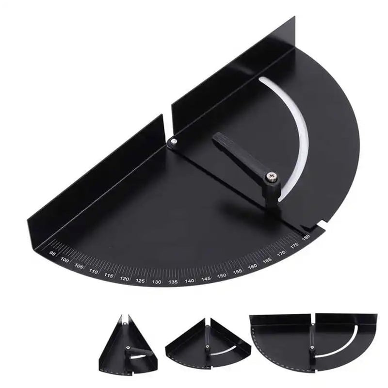 Electronic Protractor Variable Angle Fixture High Hardness Woodworking Angle Clamp Fixer for Woodworking Tools Carpenter(45 Degree) - Image 3