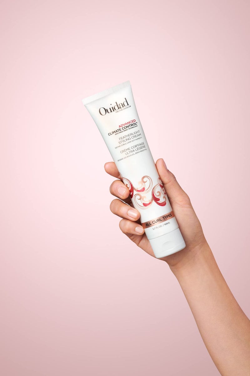 Ouidad Advanced Climate Control Styling Cream, 5.7 fl oz, Featherlight Curl Cream for Curly Hair, Shiny, Hydrated & Frizz-Free Curls, Sulfates, Parabens & Cruelty-Free Curly Hair Products - Image 2