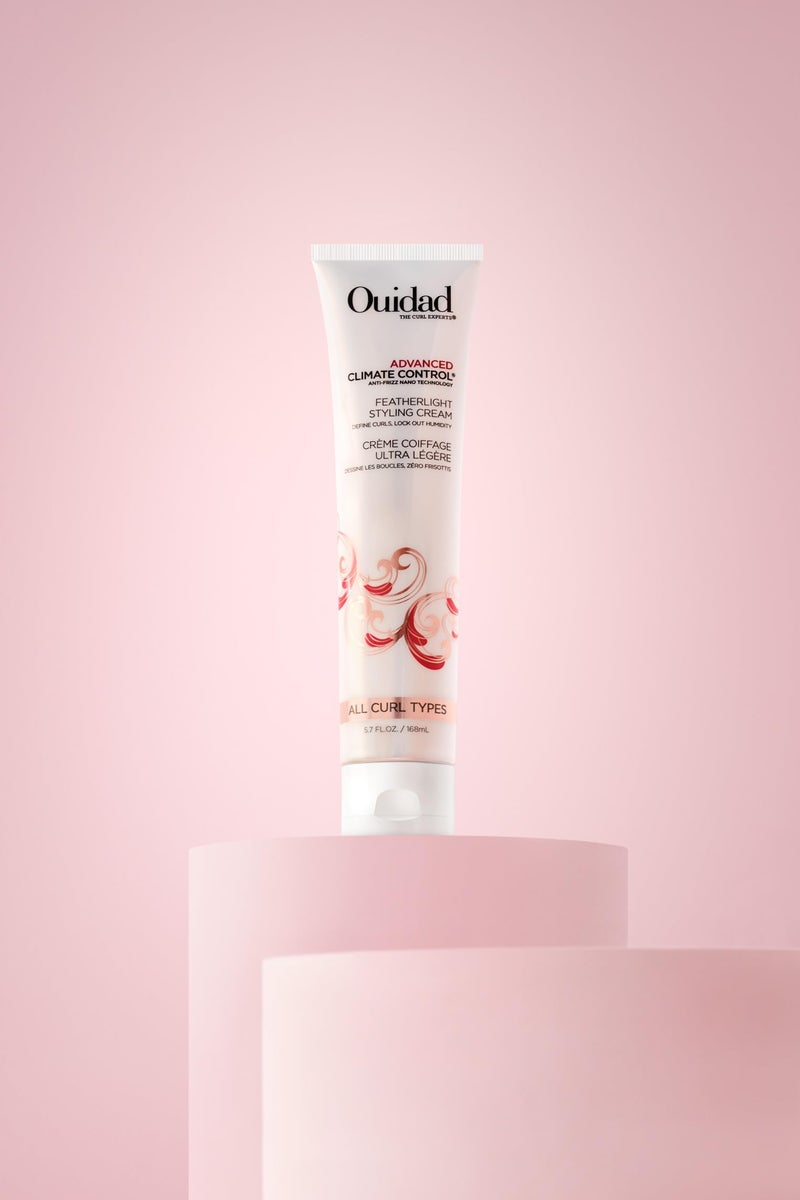Ouidad Advanced Climate Control Styling Cream, 5.7 fl oz, Featherlight Curl Cream for Curly Hair, Shiny, Hydrated & Frizz-Free Curls, Sulfates, Parabens & Cruelty-Free Curly Hair Products - Image 5