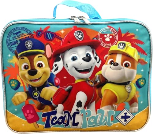Ruz Paw Patrol Boys 16 Inch Backpack With Removable Matching Lunch Box Set Royal BlueBlue - Image 3
