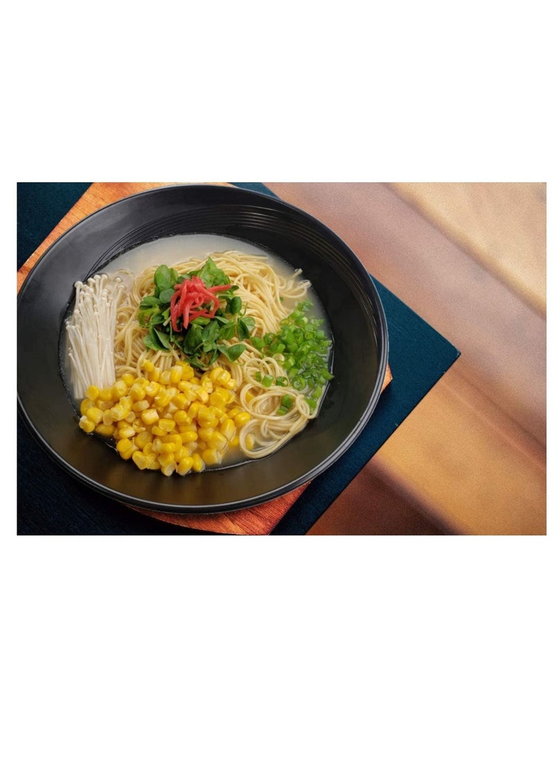 Y&D - Ramen Bowls set 2 Sets of 57-Ounce Soup Bowl With Chopsticks and SpoonsJapanese Style Melamine Suitable for Ramen Pho Noodle - Image 1