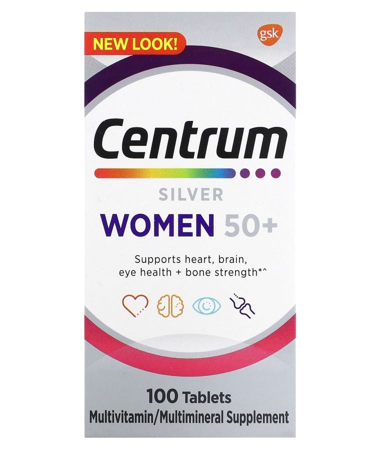 Centrum Men Silver Women 50+ 100 Tablets