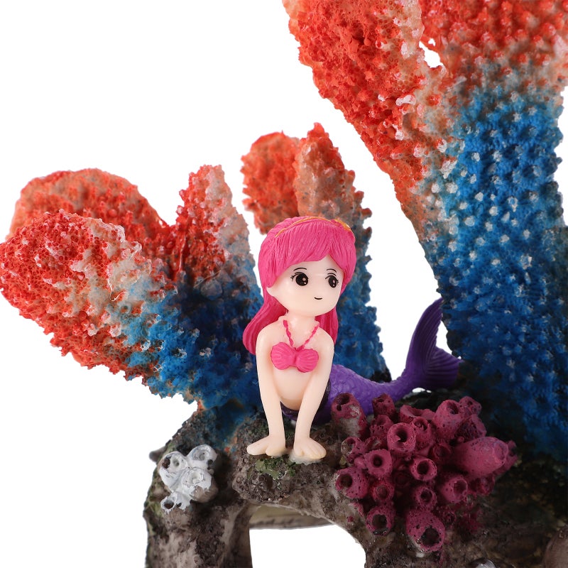 Artificial Aquarium Coral Realistic Resin Fish Ornaments Ocean Themed Landscape Decoration Fish Accessories - Image 2