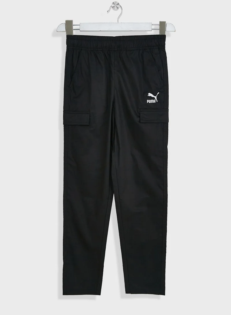 PUMA Youth Classics Woven Sweatpants