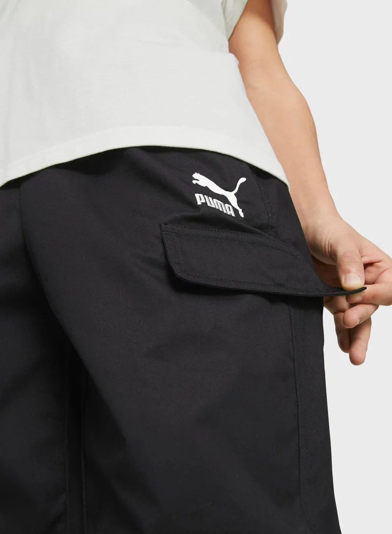 PUMA Youth Classics Woven Sweatpants