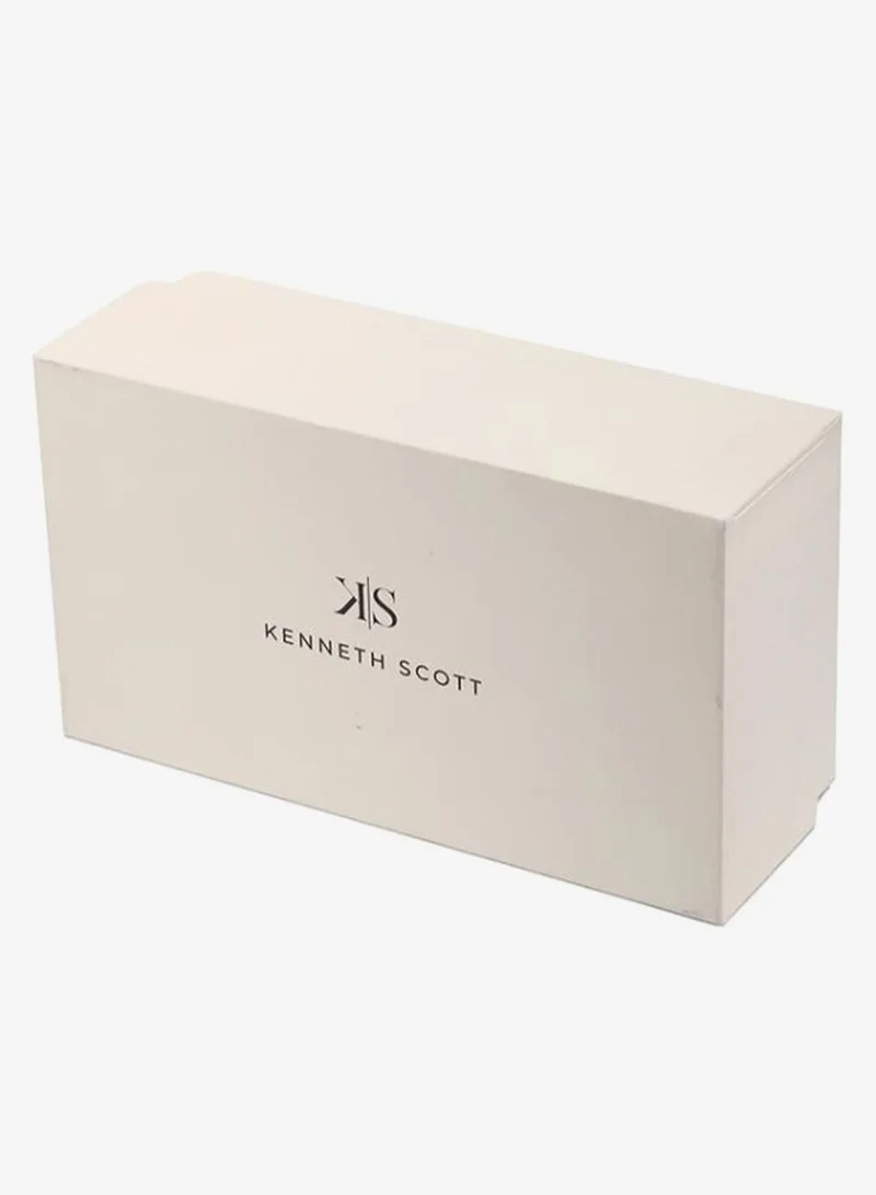 Kenneth Scott Champagne Men's Stainless Steel Analog Watch K23024-GBGCB - 44 mm for Men | Best Price UAE