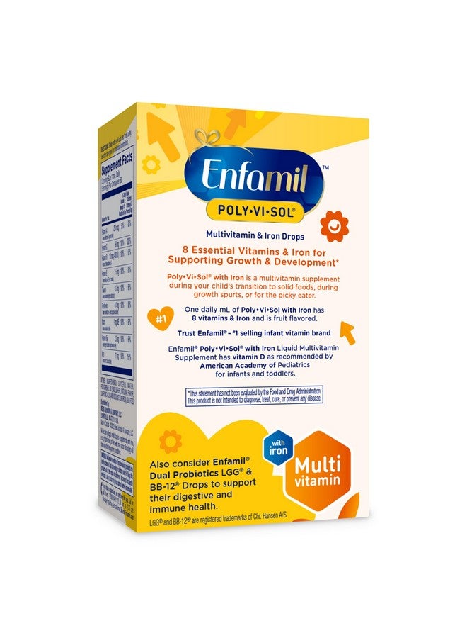 Enfamil Poly-Vi-Sol with Iron Liquid Multivitamin Drops, Supports Growth & Development*, 50mL Bottle - Image 4