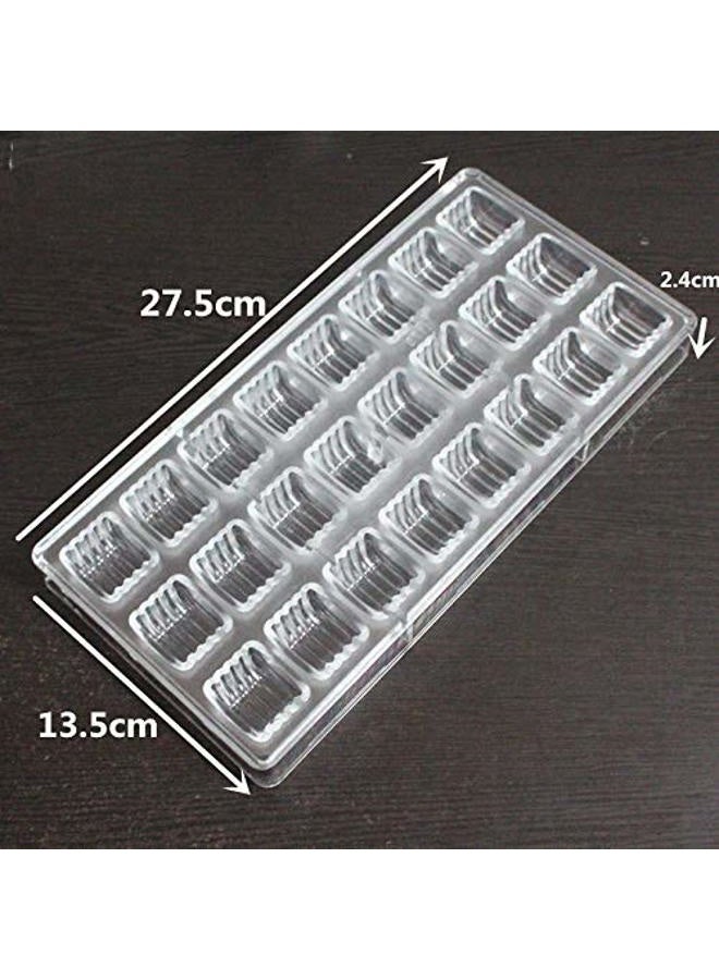 Goldbaking Screw Thread Shaped Candy Mould DIY Polycarbonate Chocolate Mold Jelly Mould Baking Tray - Image 3