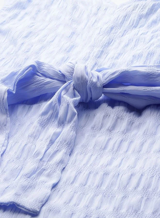 Freehand  Women Regular Fit Textured V-Neck Jumpsuit  | Best Price UAE