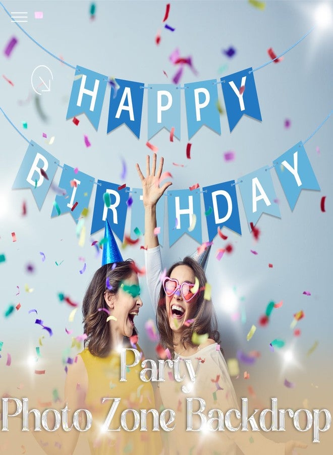 لافتة عيد ميلاد سعيد من أويليز، لون أزرق فاتح، زينة عيد ميلاد، خلفية جدارية لحفلة عيد الميلاد، لافتة عيد ميلاد باللون الأزرق الفاتح للرجال والنساء، لوازم حفلات - Image 2
