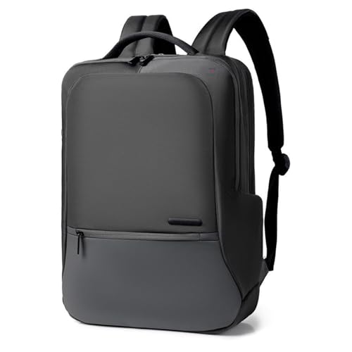 TOURTIER Multifunctional Laptop Bag, Casual Backpack for Business, Travel, School, College, Computer (DESIGN-1, GREY) - Image 1