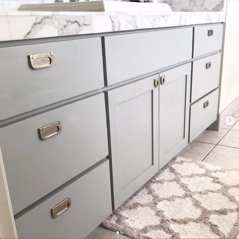 Beyond Paint Furniture Cabinets and More All-in-One Refinishing Paint, Quart, Soft Grey - Image 3