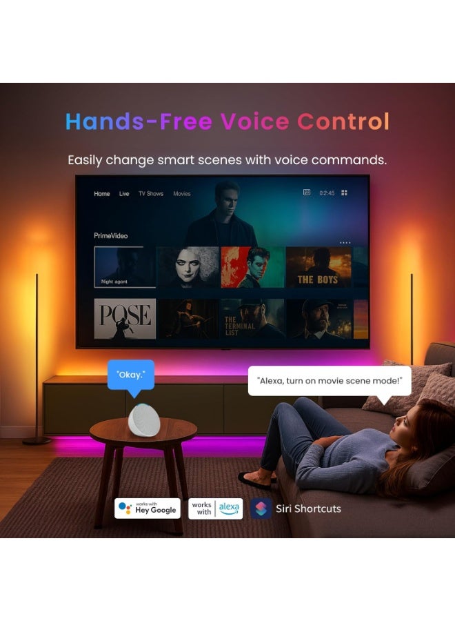 SwitchBot 5M LED Strip Light 3 – Smart RGB + Cool & Warm White LEDs, Matter-Compatible, Voice & App Control, 16 Million Colors, 1200lm Brightness - Image 4