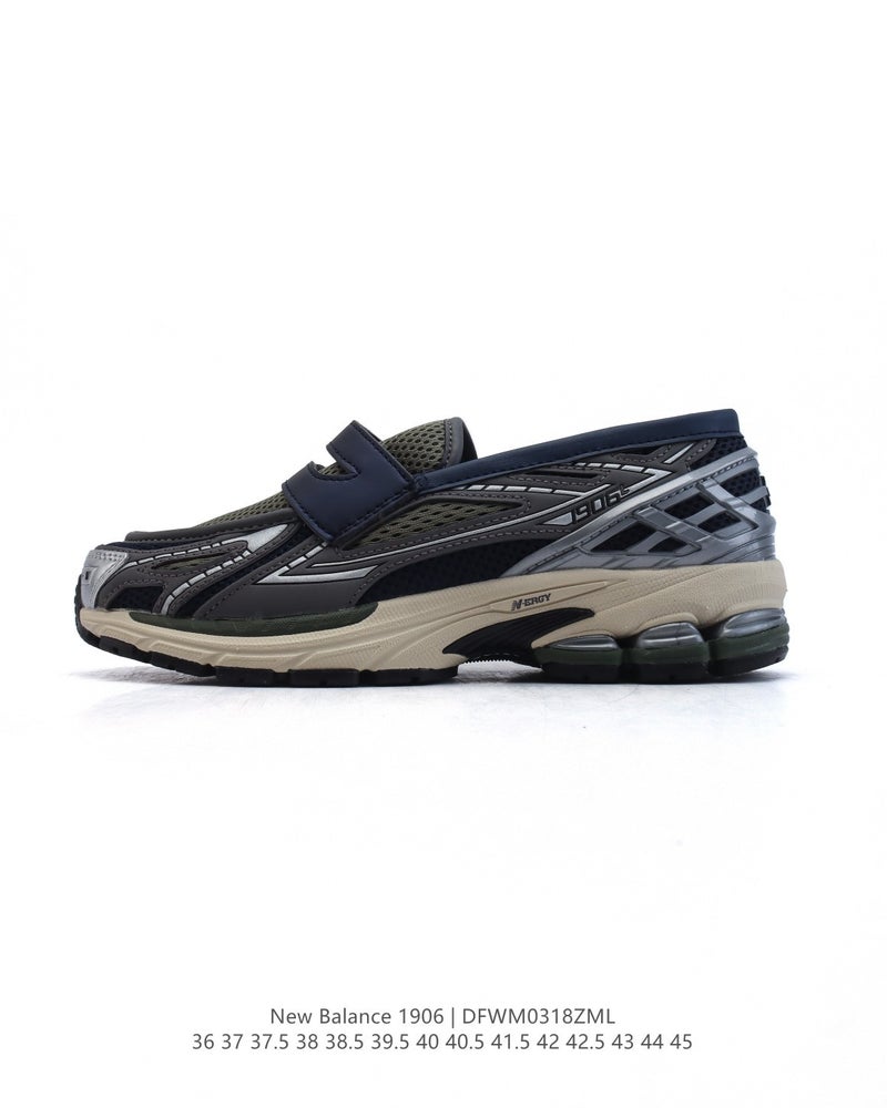 Outdoor casual comfortable anti-slip wear-resistant shock-absorbing low-top versatile neutral loafers - Image 1