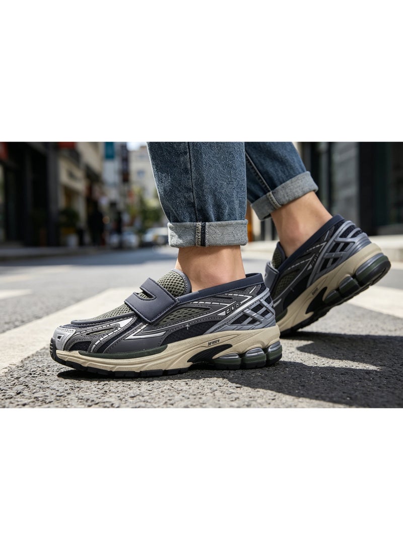 Outdoor casual comfortable anti-slip wear-resistant shock-absorbing low-top versatile neutral loafers - Image 3