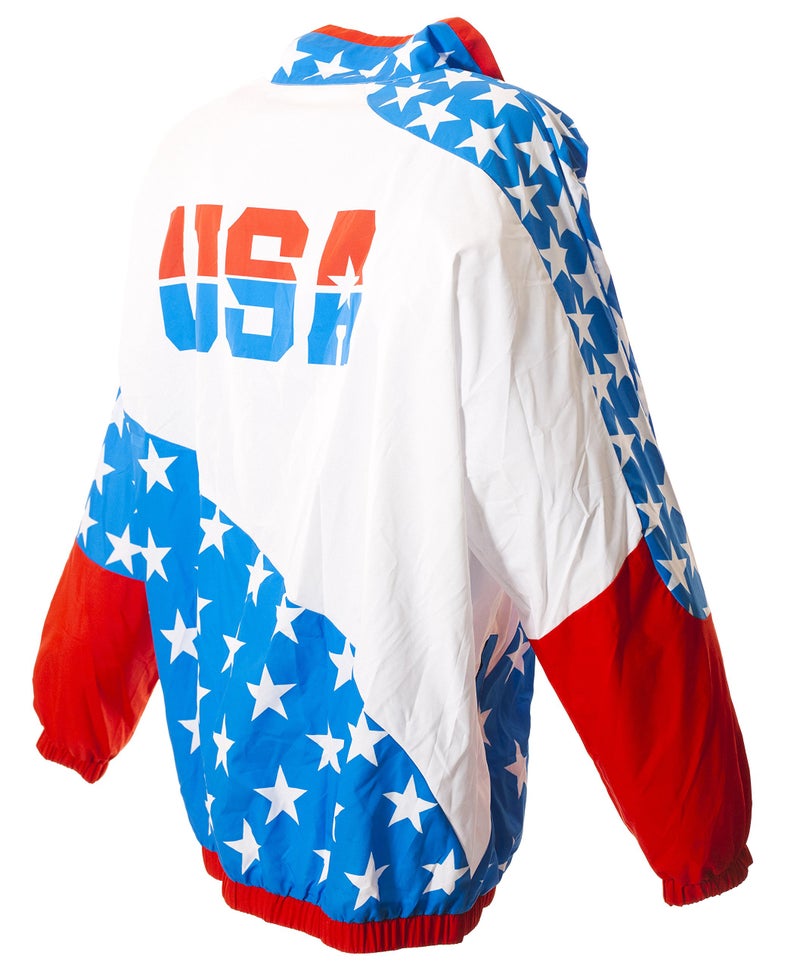 Funny Guy Mugs USA 80s & 90s Retro Windbreaker, Small - Image 5