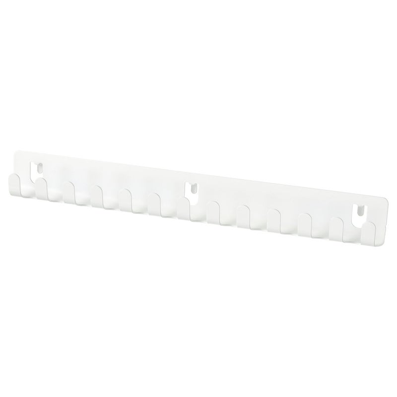 Skadis Pegboard Hook Rack, White Steel, 28 cm - Image 1