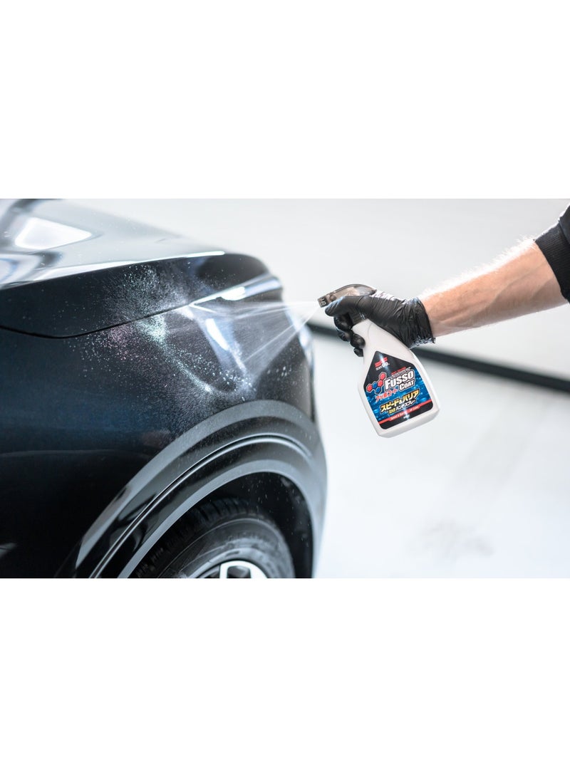 سوفت 99 فوسو كوت سبيد آند باريير – بخاخ شمع سريع وحماية لطلاء السيارة 500مل (صنع في اليابان) - Image 5