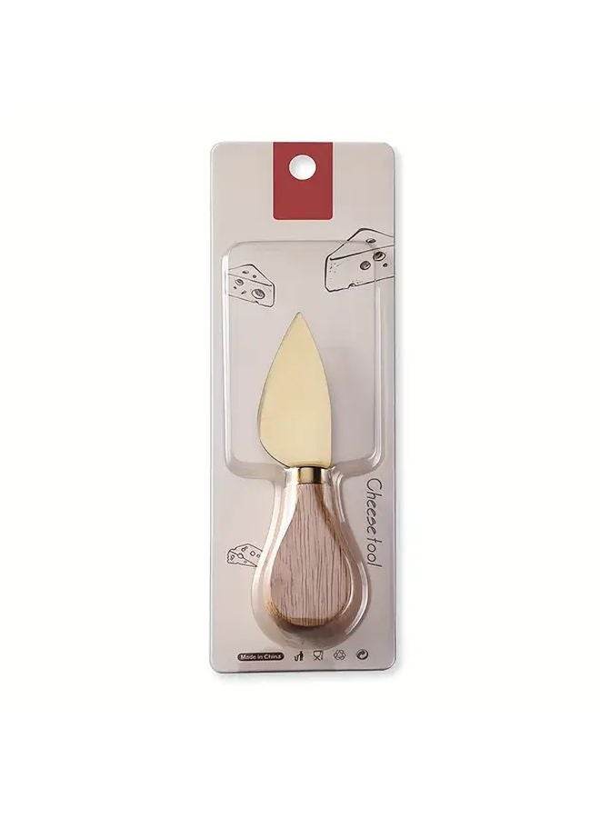 Acacia Wood Stainless Steel Cheese Knife For Cheese Tasting And Serving - Image 5