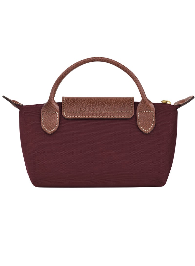 Longchamp Women's Mini handbag,Crossbody Bags,Shoulder Bag Shoulder strap with buckle,Claret Classic Style  - Image 3