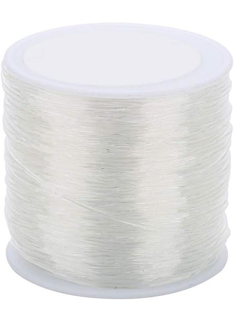 0.8/1.0/1.2/1.5mm Elastic String for Bracelets - Elastic Cord Stretchy Bead String - Stretch Cord for Bracelets, Beading and DIY Jewelry Making (1.5mm/20M)