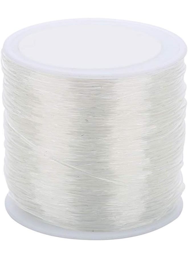 Generic - 0.8/1.0/1.2/1.5mm Elastic String for Bracelets - Elastic Cord Stretchy Bead String - Stretch Cord for Bracelets, Beading and DIY Jewelry Making (1.5mm/20M) - Image 1