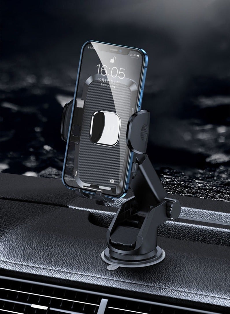 General New high-end car mobile phone holder car suction cup multi-function instrument panel center console navigation mobile phone holder  - Image 5