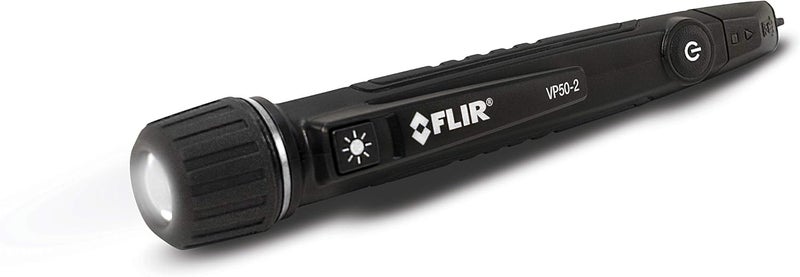 Flir VP50-2 CAT IV Non-Contact Voltage Detector, Featuring Light, Vibration, and Beeper Feedback Alarms and a Powerful LED Flashlight - Image 4