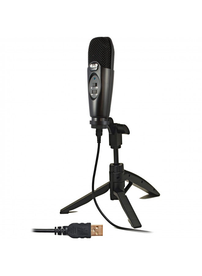 CAD Audio U37 USB Studio Condenser Recording Microphone - Image 1