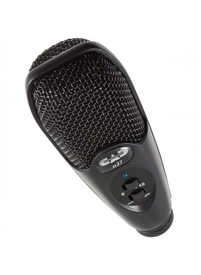 CAD Audio U37 USB Studio Condenser Recording Microphone - Image 4