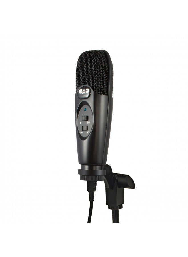 CAD Audio U37 USB Studio Condenser Recording Microphone - Image 2