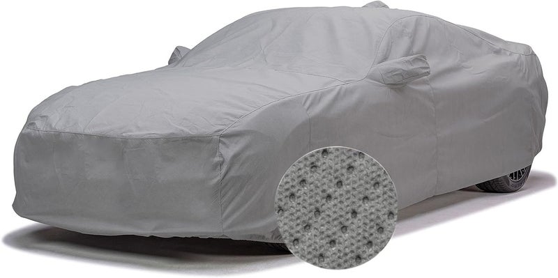 AEGIS All Weather Protection N-Series Grey Car Cover for TATA Punch | Anti Dust, 100% Waterproof, Durable, Heat Resistant, UV Proof - Triple Stitched Elastic Grip with Mirror Pocket - Image 1