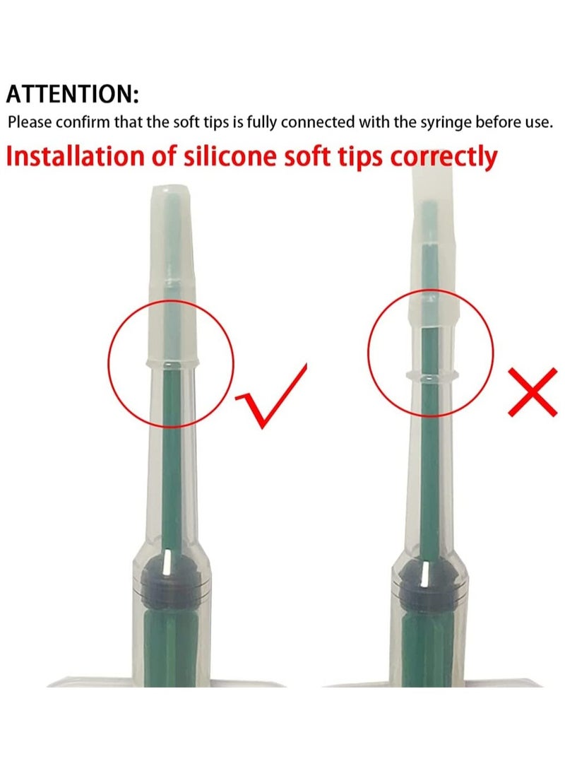 Pet Medicine Feeder, Cat Pill Shooter, Dog Pill Dispenser Handy Durable Pet Piller Popper Pet Tablet Syringe Pusher Soft Tip Pet Medicine Feeder Pill Giver Medical Feeding for Small Animals (Green) - Image 4