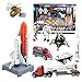 OTONOPI Space Shuttle Rocket Toys Set for Kids 39 Years 15 PCS DieCast STEM Aerospace Toys with 3 Rocket Ships 2 Astronauts Lunar Lander Satellite - Image 3