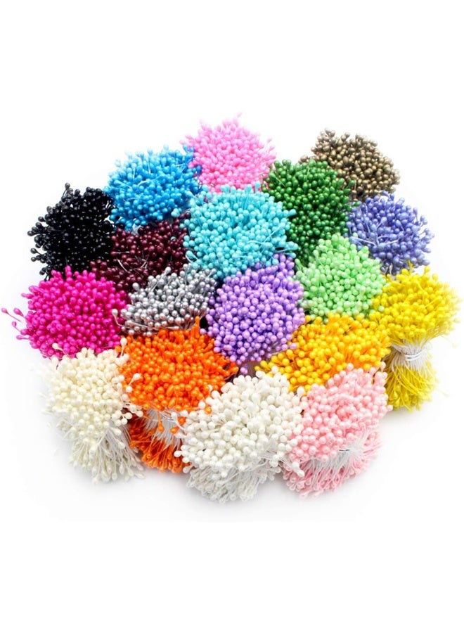 ECYC 900Pcs Mini Flower Stamen Pistil Wedding Decoration DIY Artificial Cards Flowers Stamen 1mm - Image 4