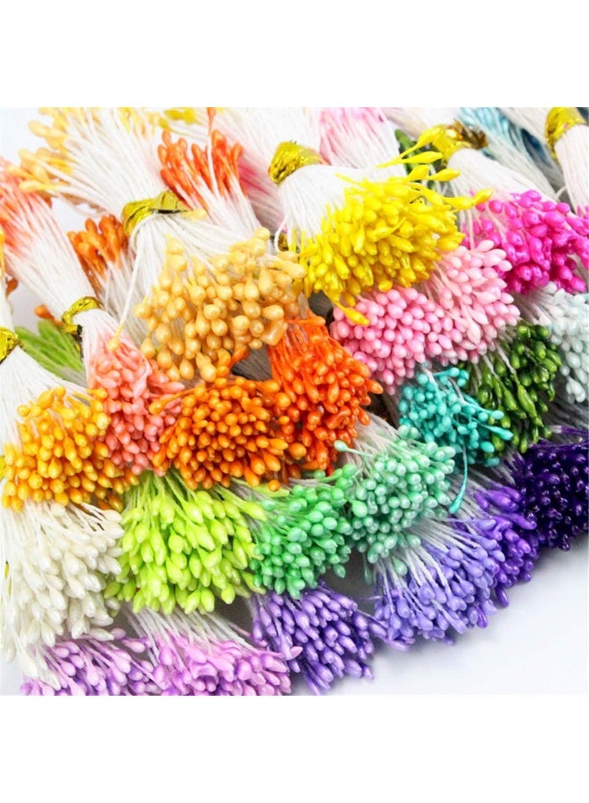 ECYC 900Pcs Mini Flower Stamen Pistil Wedding Decoration DIY Artificial Cards Flowers Stamen 1mm - Image 2