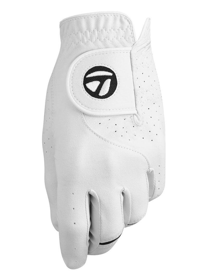 TaylorMade Golf STRATUS TECH GLOVE (WHITE, RIGHT HAND, MEDIUM), WHITE(MEDIUM, WORN ON RIGHT HAND) - Image 3