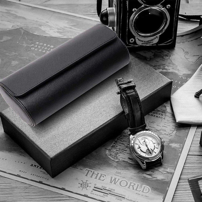 Unisex 3-epitope travel storage bag (with detachable cushion and fixed compartment, protective storage)  black - Image 3