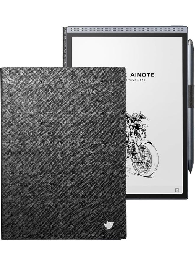 iFLYTEK Premium PU Leather Protective Case for iFLYTEK AINOTE AIR2 - Slim & Lightweight Cover for 8.2" E-Ink Tablet, Durable, Water & Dustproof (Black Case) - Image 5